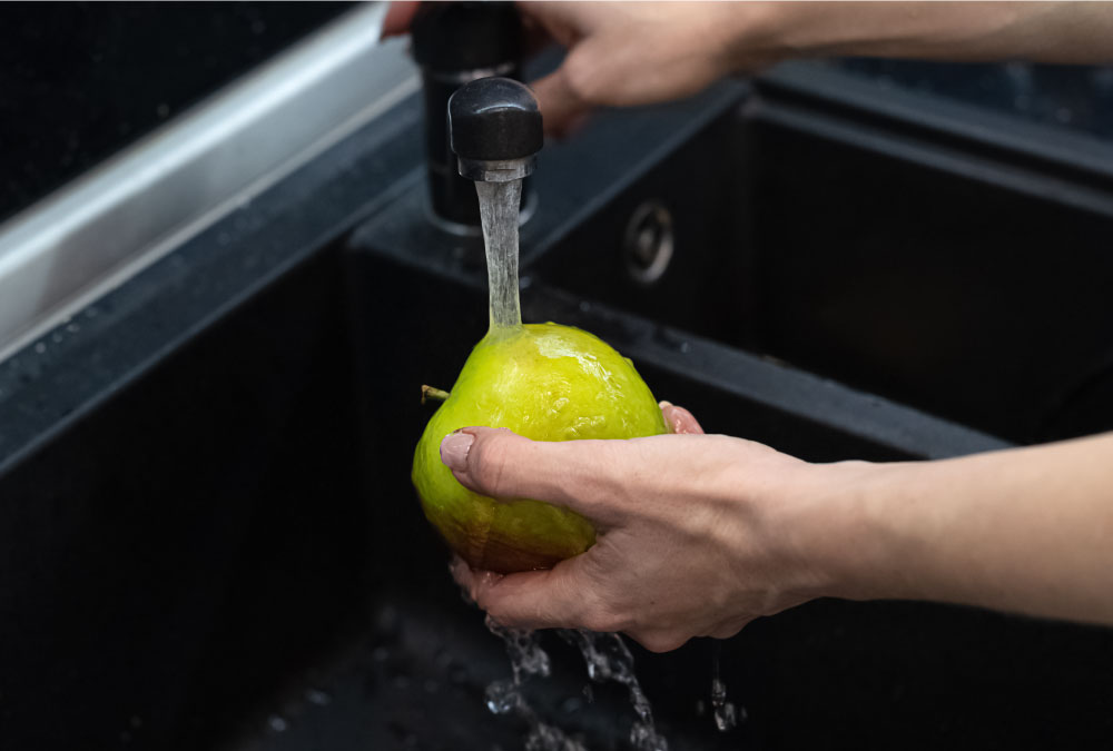 Opciones para lavar tus frutas y verduras correctamente